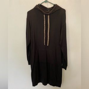 Torrid Hoodie dress - Black